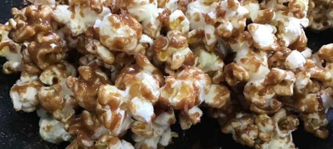 ポップコーン作り